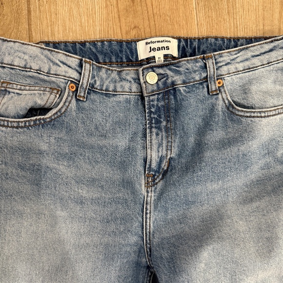 Reformation Rayna Low Rise Bootcut Jean - Picture 6 of 7